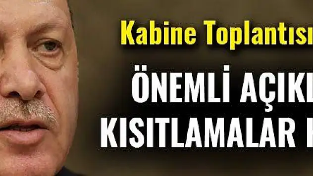 Cumhurbaşkanı Erdoğan'dan çok önemli açıklamalar!