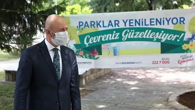 Kocasinan yeşil alanda dünya standartlarını aşıyor