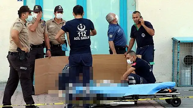 Kayseri'de 8'inci kattan atlayan kadın öldü
