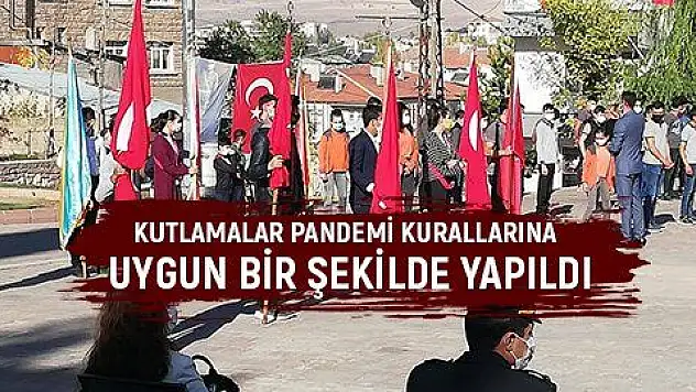 Pınarbaşı'nda 29 Ekim coşkusu