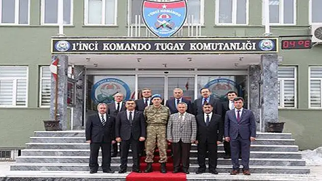 KAYSO'dan 1'inci Komando Tugayına Destek Ziyareti