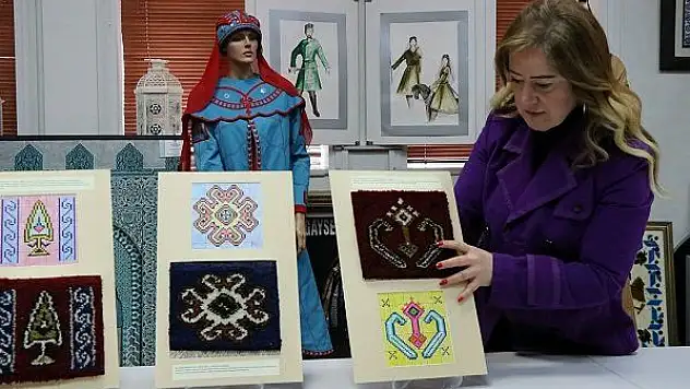 Anadolu kadınının mesajları 'motifler' kayıt altına alındı