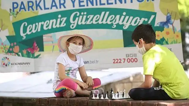 Kocasinan'da parklar yenileniyor