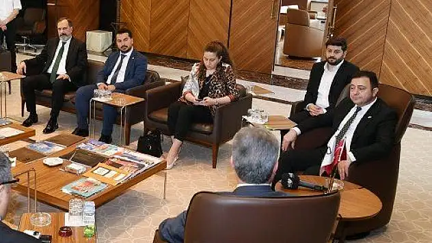 Başkan Palancıoğlu, Başkan Yalçın'ı ziyaret etti