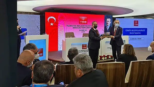 TBB'den Melikgazi'ye bir ödül daha