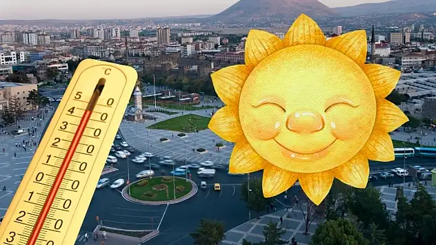 Kayseri haftalık tahmin raporu belli oldu: Bu hafta şemsiyeler rafa kalkıyor