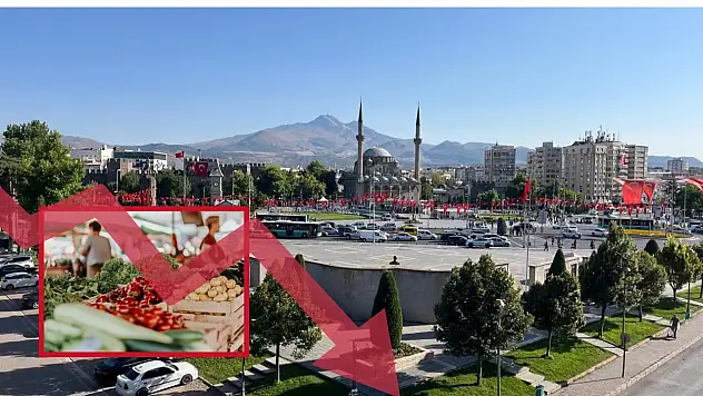Kayseri Hal fiyatları bu hafta düştü: 7 üründe büyük indirim!