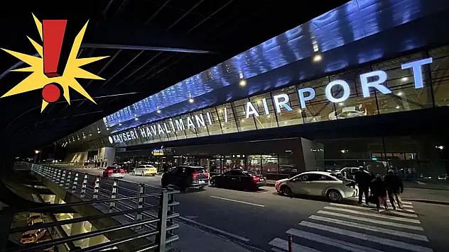 Kayseri Havalimanı'nda dikkat çeken yenilik