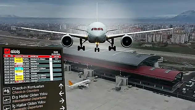 Kayseri Havalimanı'nı Mart ayında kullanan yolcu sayısı belli oldu!