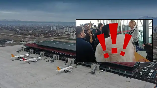 Kayseri Havalimanında gergin anlar: Kıbrıs hattında büyük kriz!