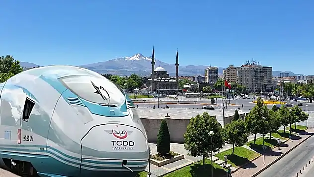 Kayseri hızlı tren projesi gün sayıyor: Ankara'ya 1 saat 45 dakikada konforlu ulaşım!