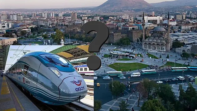 Kayseri hızlı trene bir adım daha yaklaştı: Yeni aşama!