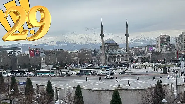 Kayseri için şaşırtan sonuç – Listede 29'uncu sırada!