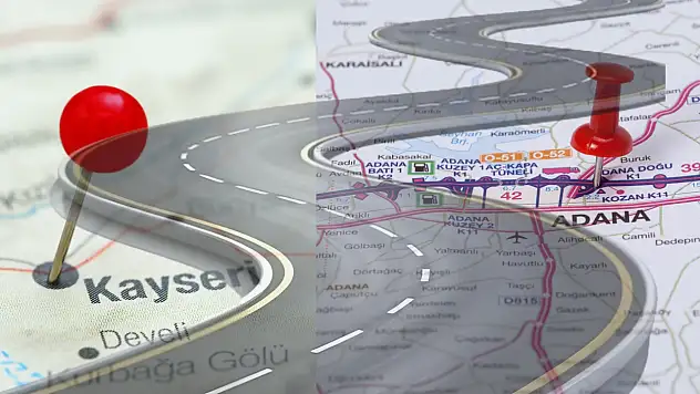 Kayseri ile Adana arasındaki mesafe kısalıyor! Develi üzerinden yeni dönem