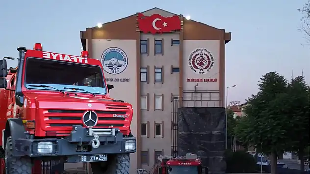 Kayseri İtfaiyesi Manisa'ya destek için yola çıktı!