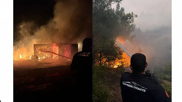 Kayseri itfaiyesinden Haziran'da 977 olaya müdahale!