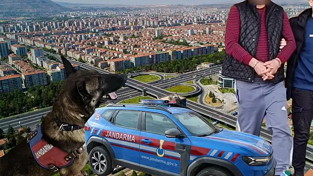 Kayseri jandarmadan uyuşturucu ağına darbe!