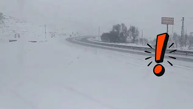 Kayseri kara teslim oldu – Karayollarında ve Erciyes'te yolların durumu nasıl?