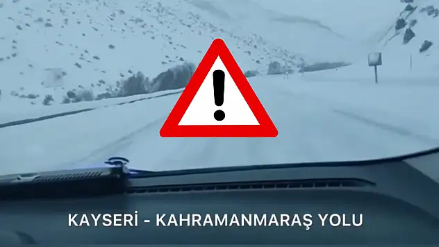 Kayseri karla mücadele ediyor: 2 karayolu trafiğe kapatıldı!