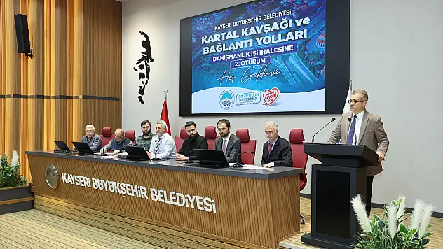 Kayseri  Kartal Kavşağı projesinde ikinci oturum!