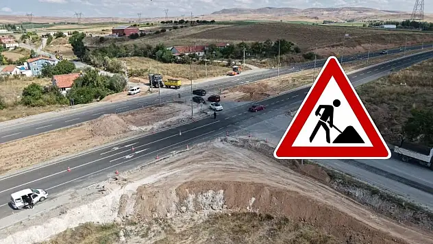 Kayseri kırsalında yol çalışması: Bir hafta trafiğe kapalı olacak!