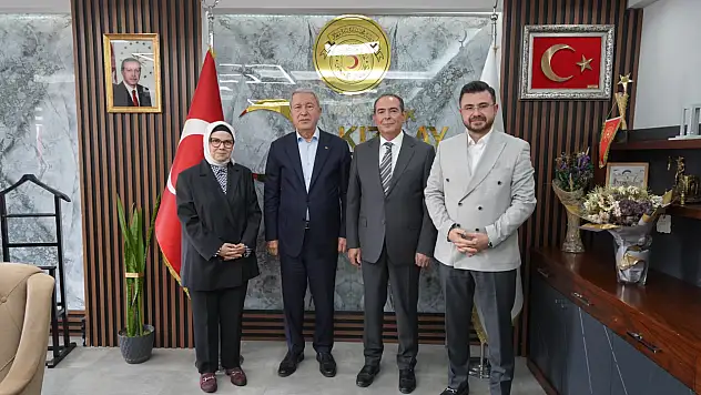 Kayseri Kızılay'da yeni başkan Çepni'ye ziyaret