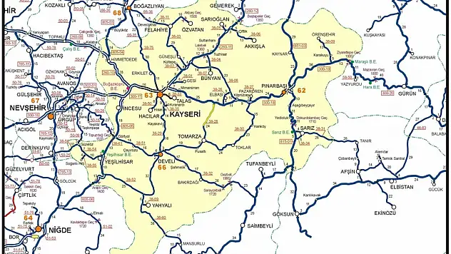 Kayseri'nin 2 ilçesi Kayseri'den ayrılacak mı? İl sınırları her an değişebilir!
