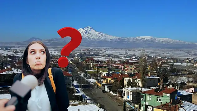 Kayseri'nin 20 bin nüfuslu ilçesini kimse bilemedi!