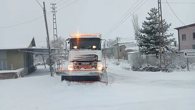 Kayseri'nin 4 ilçesinde karla mücadele seferberliği başlıyor!