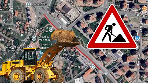 Kayseri'nin en yoğun caddelerinden: Trafiğe kapatılacak!