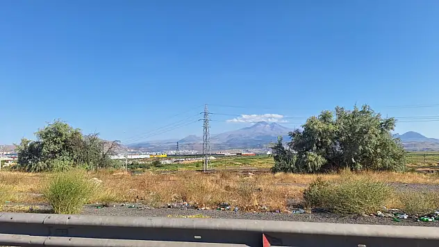 Kayseri'nin girişinde kötü manzara! Sadece Kayseri'de var