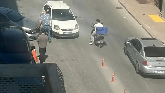 Kayseri'nin göbeğinde yine kaza oldu!