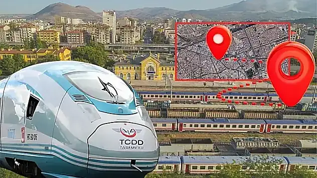 Kayseri'nin heyecanla beklediği yüksek hızlı tren projesinde yeni gelişme: Resmi açıklama geldi!