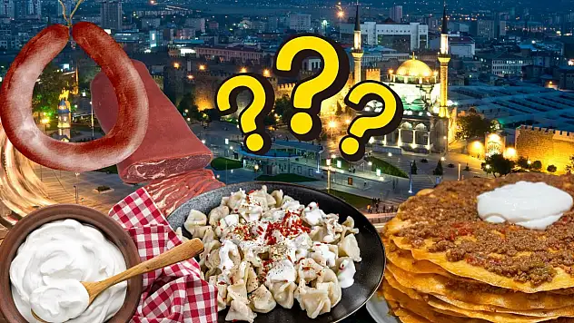 Kayseri'nin kadim tatları ulusal envanterde: 3 lezzet listeye girdi!