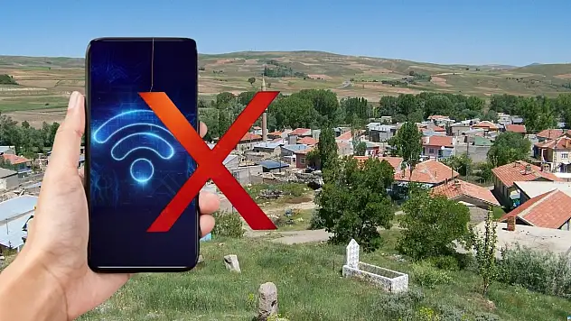 Kayseri'nin köylerinde telefon krizi!