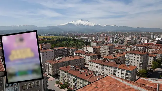 Kayseri'nin Melikgazi ilçesinde dört bir yana kuruldu!