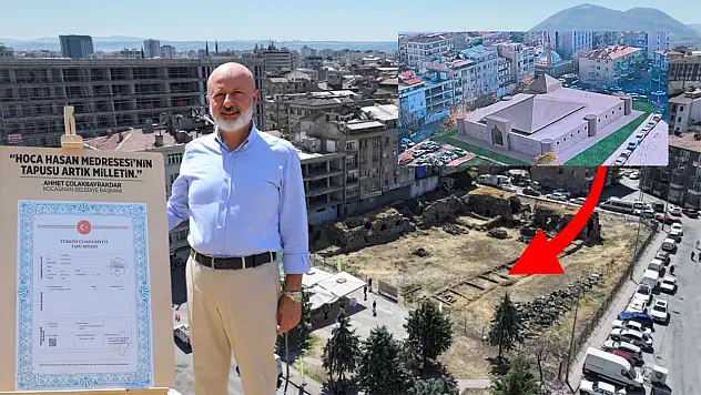 Kayseri'nin merkezindeki ilk medrese küllerinden yeniden doğuyor! 900 yıl sonra gelen uyanış...