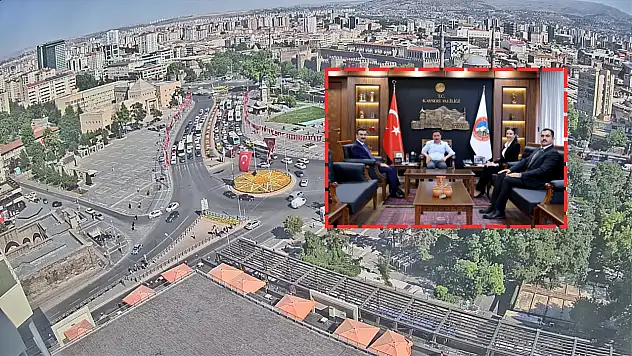 Kayseri'nin o ilçesinde 16 ay görev yapmıştı: Vali Çiçek'i yeniden ziyaret etti!