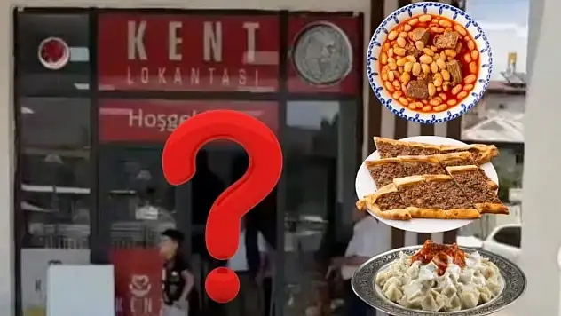 Kayseri'nin o ilçesinde 4 çeşit yemek sadece 50 TL!