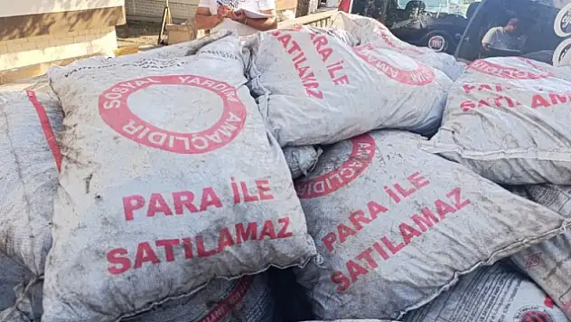 Kayseri'nin o ilçesinde kömür yardımı başladı!