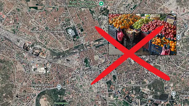 Kayseri'nin o ilçesinde yeni karar: Pazar tezgahları kaldırılacak! İşte sebebi