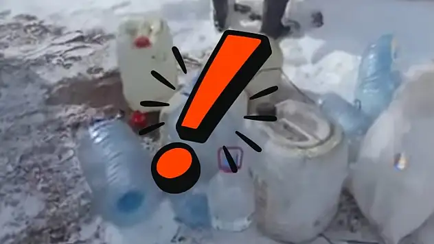 Kayseri'nin o mahallesinde bitmeyen çile: Kışın ortasında 5 kilometrelik su yolu!