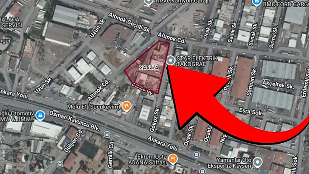 Kayseri'nin sanayi bölgesinde bir işyeri satışa çıktı!