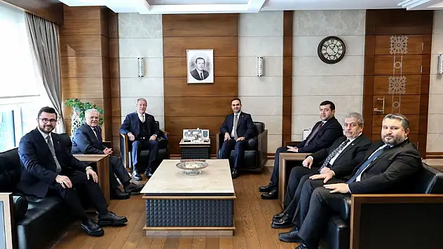 Kayseri'nin sanayi ve teknolojiye dönük yatırımları o toplantıda masaya yatırıldı!