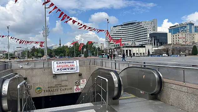 Kayseri'nin simgesi Yeraltı Çarşısı modern görünümüne kavuşuyor!