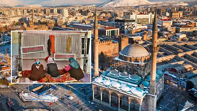 Kayseri'nin tarihi halı mezatı İstanbul'a geliyor!