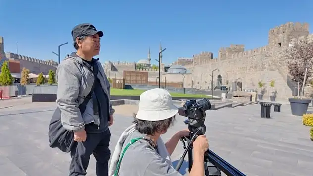 Kayseri'nin tarihi ve doğal zenginlikleri Japon belgeseline konu oldu!