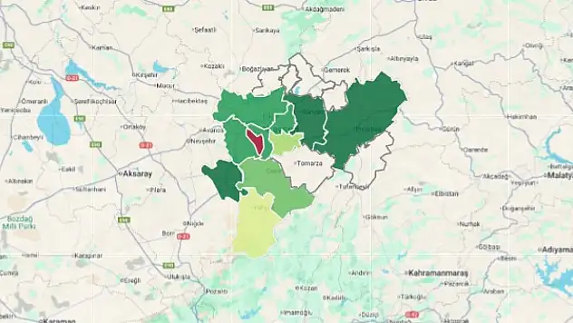 Kayseri'nin üç ile komşu tek ilçesi!