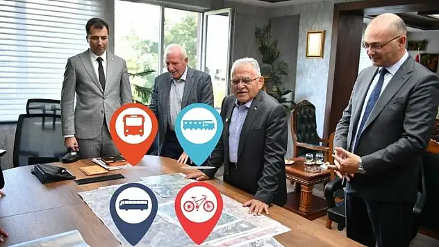 Kayseri'nin ulaşım projeleri masaya yatırıldı