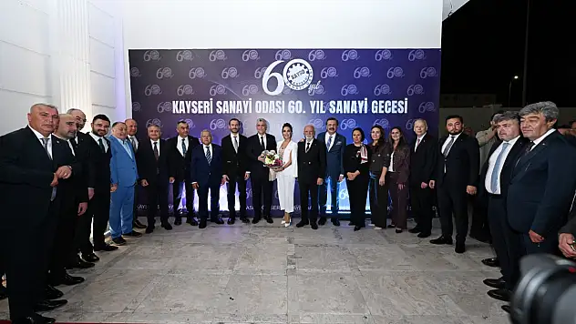 Kayseri'nin üretim gücünü ortaya koyan geceye katılım yoğun oldu!